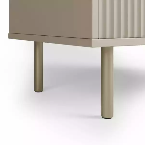 Dunelm Georgi Vinyl Cabinet Natural 8 Dunelm Georgi Vinyl Cabinet Natural - Image 6