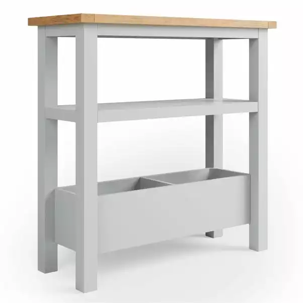 Dunelm Bromley Sofa Side Table Grey 4 Dunelm Bromley Sofa Side Table Grey - Image 2