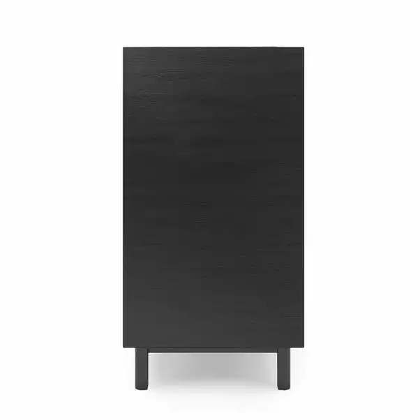Dunelm Delphi Black Small Sideboard 6 Dunelm Delphi Black Small Sideboard - Image 4