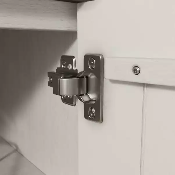 Dunelm Neena Small Sideboard, White Wash Acacia Wood 6 Dunelm Neena Small Sideboard, White Wash Acacia Wood - Image 4