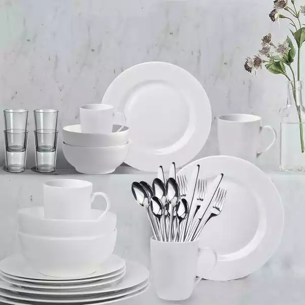 Dunelm Composite 36 Piece Dinner Set 3 Dunelm Composite 36 Piece Dinner Set