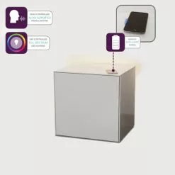 Frank Olsen Furniture Intel LED 1 Door Lamp Table 10 Frank Olsen Furniture Intel LED 1 Door Lamp Table -Dune Room Furniture Shop 30793107 alt02