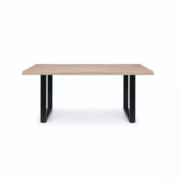 Julian Bowen Berwick Rectangular Dining Table Oak 5 Julian Bowen Berwick Rectangular Dining Table Oak - Image 3