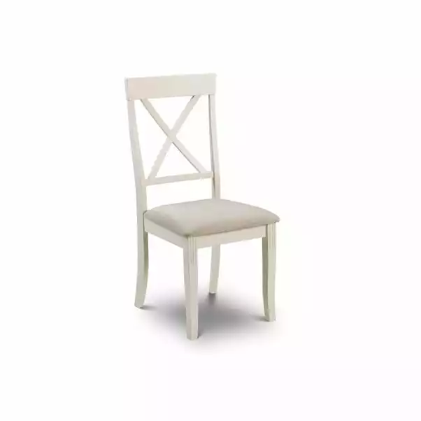 Julian Bowen Davenport Round Pedestal Dining Table With 4 Dining Chairs 5 Julian Bowen Davenport Round Pedestal Dining Table With 4 Dining Chairs - Image 3