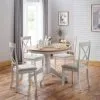 Julian Bowen Davenport Set Of Dining Chairs Grey -Dune Room Furniture Shop 30794227