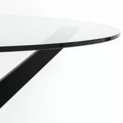 Julian Bowen Hayden Round Glass Dining Table 12 Julian Bowen Hayden Round Glass Dining Table -Dune Room Furniture Shop 30794260 alt04