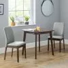 Julian Bowen Lennox Square Dining Table With 2 Berkeley Chairs 1 Julian Bowen Lennox Square Dining Table With 2 Berkeley Chairs -Dune Room Furniture Shop 30794294
