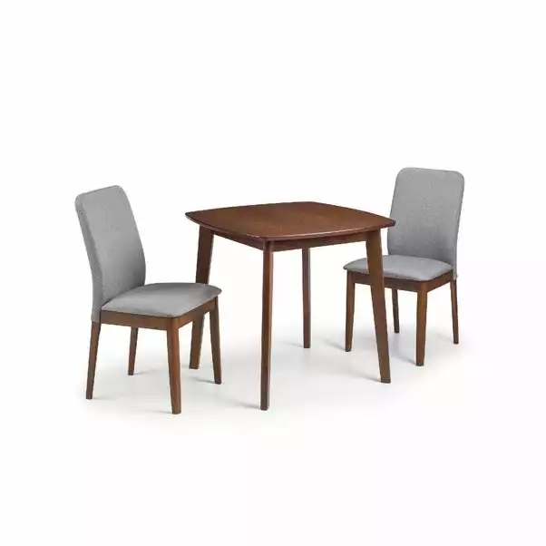 Julian Bowen Lennox Square Dining Table With 2 Berkeley Chairs 4 Julian Bowen Lennox Square Dining Table With 2 Berkeley Chairs - Image 2