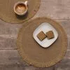 Dunelm Set Of 2 Round Hessian Tassel Edge Placemats 1 Dunelm Set Of 2 Round Hessian Tassel Edge Placemats -Dune Room Furniture Shop 30797269