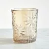 Dunelm Luxe Palm Amber Tumbler Glass 1 Dunelm Luxe Palm Amber Tumbler Glass -Dune Room Furniture Shop 30797552