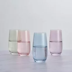 Dunelm Set Of 4 Pastel Highball Tumblers 13 Dunelm Set Of 4 Pastel Highball Tumblers -Dune Room Furniture Shop 30797563 alt06