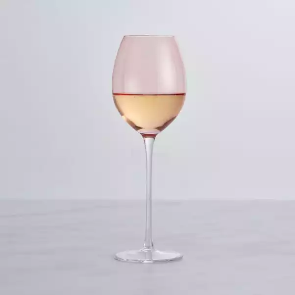 Dunelm Set Of 4 Pastel Wine Glasses 5 Dunelm Set Of 4 Pastel Wine Glasses - Image 3