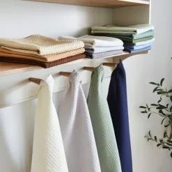 Dunelm Isabelle Waffle Pack Of 4 Tea Towels Blues 7 Dunelm Isabelle Waffle Pack Of 4 Tea Towels Blues -Dune Room Furniture Shop 30799001 alt02