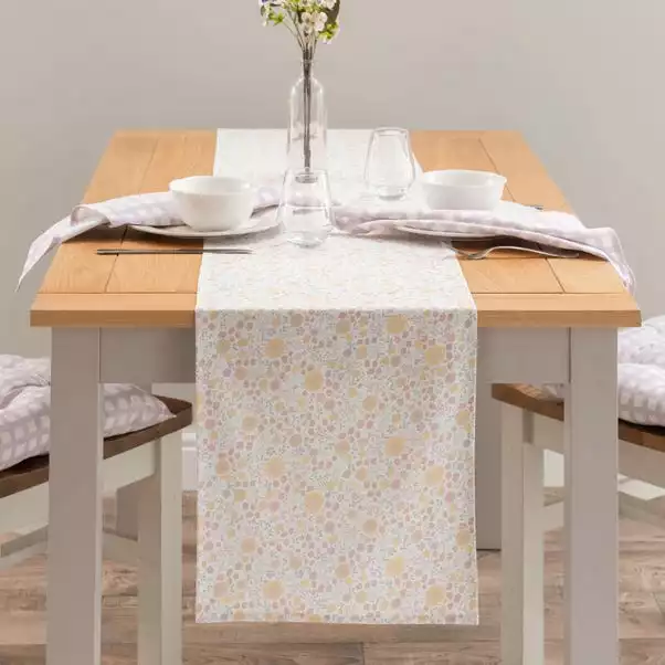 Dunelm Floral Printed Table Runner 3 Dunelm Floral Printed Table Runner