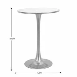 Dunelm Silas White Faux Marble Bar Table Gold 11 Dunelm Silas White Faux Marble Bar Table Gold -Dune Room Furniture Shop 30802254 alt04