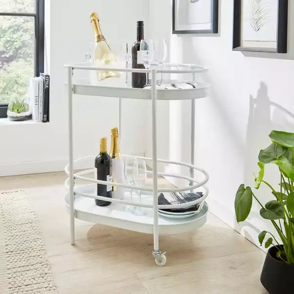 Dunelm Elements Freja Drinks Trolley 3 Dunelm Elements Freja Drinks Trolley