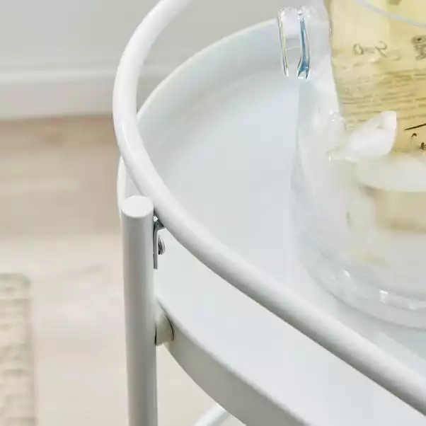 Dunelm Elements Freja Drinks Trolley 4 Dunelm Elements Freja Drinks Trolley - Image 2