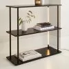 Dunelm Cole Console Table With LED Light Black -Dune Room Furniture Shop 30802416