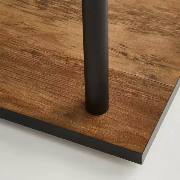 Dunelm Fulton Console Table With LED Lights Rustic Pine 6 Dunelm Fulton Console Table With LED Lights Rustic Pine - Image 4