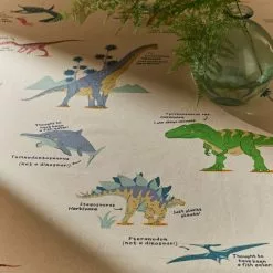 Natural History Museum Dinosaur Wipe Clean Tablecloth 8 Natural History Museum Dinosaur Wipe Clean Tablecloth -Dune Room Furniture Shop 30802686 alt02