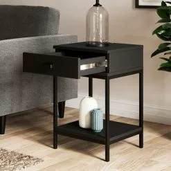 Dunelm Fulton 1 Drawer Side Table 10 Dunelm Fulton 1 Drawer Side Table -Dune Room Furniture Shop 30803126 alt02