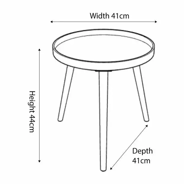 Pacific Lifestyle Pacific Halston Natural Pine Wood Large Side Table 7 Pacific Lifestyle Pacific Halston Natural Pine Wood Large Side Table - Image 5