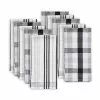 Pack Of 10 Monochrome Tea Towels 1 Pack Of 10 Monochrome Tea Towels -Dune Room Furniture Shop 30804536
