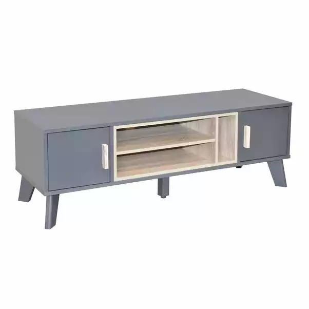 Loma Living Cobalt TV Unit Grey 5 Loma Living Cobalt TV Unit Grey - Image 3
