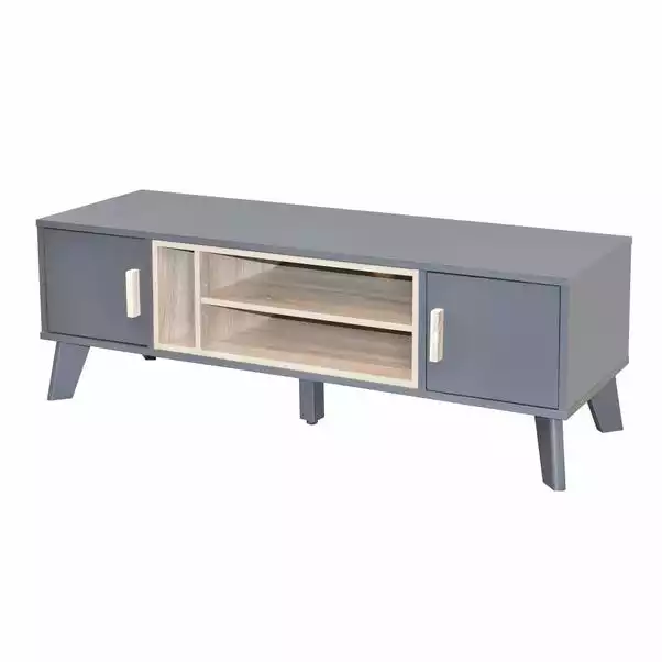 Loma Living Cobalt TV Unit Grey 6 Loma Living Cobalt TV Unit Grey - Image 4