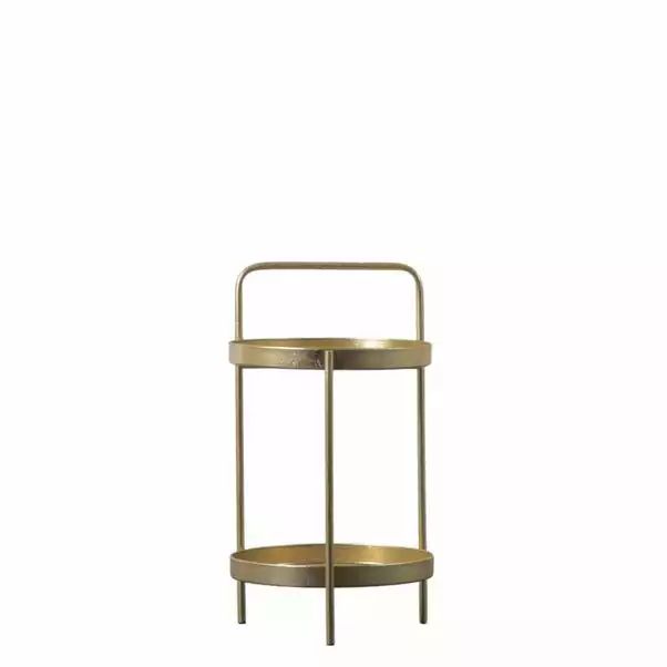 Cedar & Sage Bath Side Table, Iron 5 Cedar & Sage Bath Side Table, Iron - Image 3