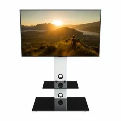 AVF Lesina Pedestal TV Stand -Dune Room Furniture Shop 30812406 alt03