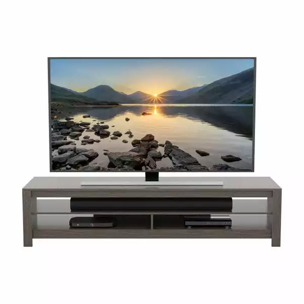 AVF Calibre Wide TV Stand 180cm, Oak Effect 5 AVF Calibre Wide TV Stand 180cm, Oak Effect - Image 3