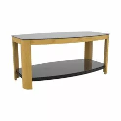 AVF Affinity Real Curved Wood Coffee Table FT100AFFO -Dune Room Furniture Shop 30812462 alt01