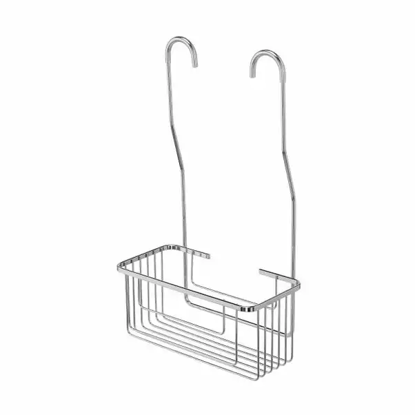Croydex Rust-Free Hook Over Shower Caddy 3 Croydex Rust-Free Hook Over Shower Caddy
