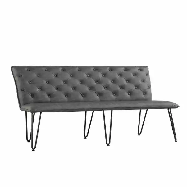 Kettle Sebastian Studded Back 140cm Bench 3 Kettle Sebastian Studded Back 140cm Bench