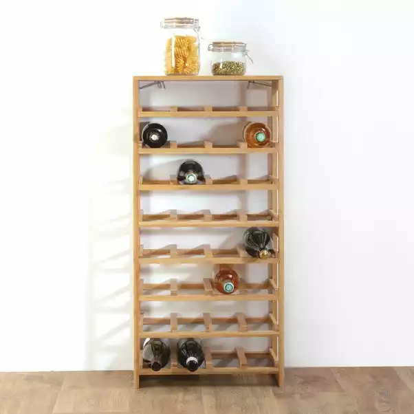 Bamboo Modular Wine Rack 3 Bamboo Modular Wine Rack