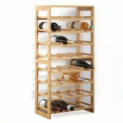 Bamboo Modular Wine Rack 6 Bamboo Modular Wine Rack -Dune Room Furniture Shop 30816234 alt01