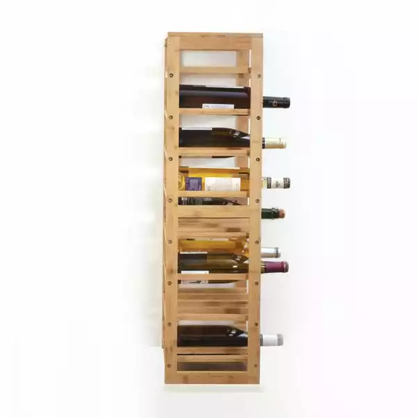 Bamboo Modular Wine Rack 5 Bamboo Modular Wine Rack - Image 3
