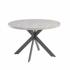 Dunelm Rimini Round 4 Seater Dining Table Light Grey 6 Dunelm Rimini Round 4 Seater Dining Table Light Grey -Dune Room Furniture Shop 30816951 alt01