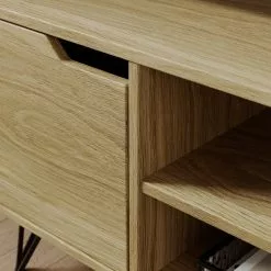 Dunelm Bella TV Unit Oak Effect -Dune Room Furniture Shop 30817123 alt01