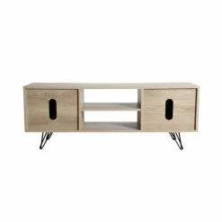 Dunelm Bella TV Unit Oak Effect -Dune Room Furniture Shop 30817123 alt04