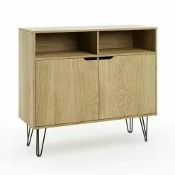 Dunelm Bella 2 Door Sideboard Oak Effect 13 Dunelm Bella 2 Door Sideboard Oak Effect -Dune Room Furniture Shop 30817125 alt05