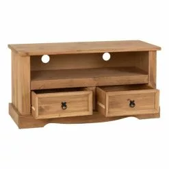 Seconique Corona 2 Drawer TV Unit -Dune Room Furniture Shop 30817460 alt02