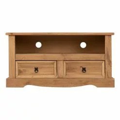 Seconique Corona 2 Drawer TV Unit -Dune Room Furniture Shop 30817460 alt03