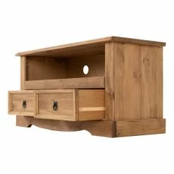 Seconique Corona 2 Drawer TV Unit -Dune Room Furniture Shop 30817460 alt05