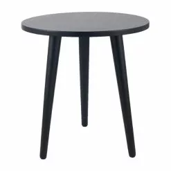 Pacific Lifestyle Pacific Chelmsford Side Table, Black Painted Pine -Dune Room Furniture Shop 30821757 alt02