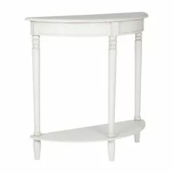 Pacific Lifestyle Pacific Heritage Half Moon Console Table, Painted Pine -Dune Room Furniture Shop 30821774 alt02